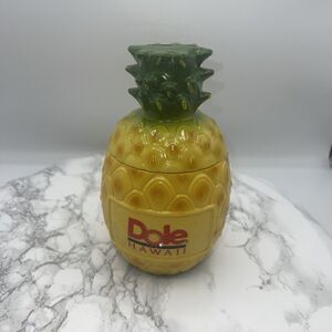 DOLE HAWAII Pineapple Coin Piggy Bank Cup